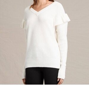 All Saints Parnell V-Neck Wool Sweater GUC size medium